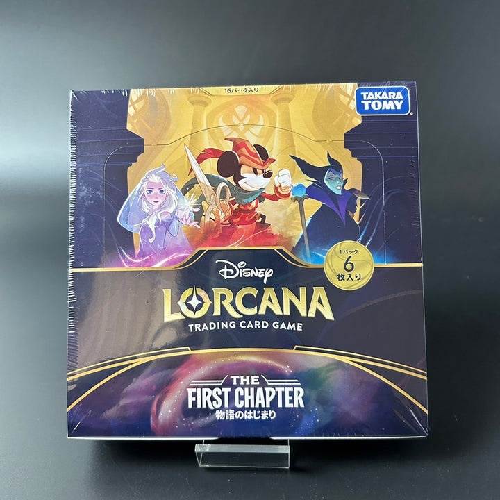 Disney Lorcana TCG: The First Chapter Japanese Edition Box New