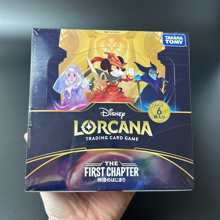 Disney Lorcana TCG: The First Chapter Japanese Edition Box New