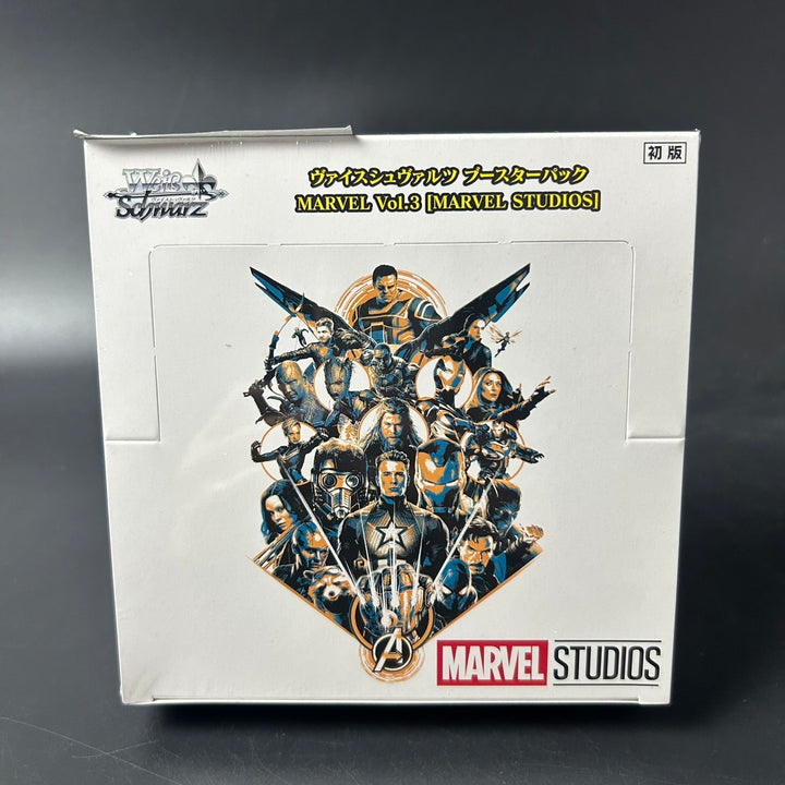 Weiss Schwarz MARVEL Vol.3 [MARVEL STUDIOS] Booster BOX Japanese 2025 Sealed New