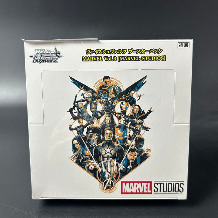 Weiss Schwarz MARVEL Vol.3 [MARVEL STUDIOS] Booster BOX Japanese 2025 Sealed New
