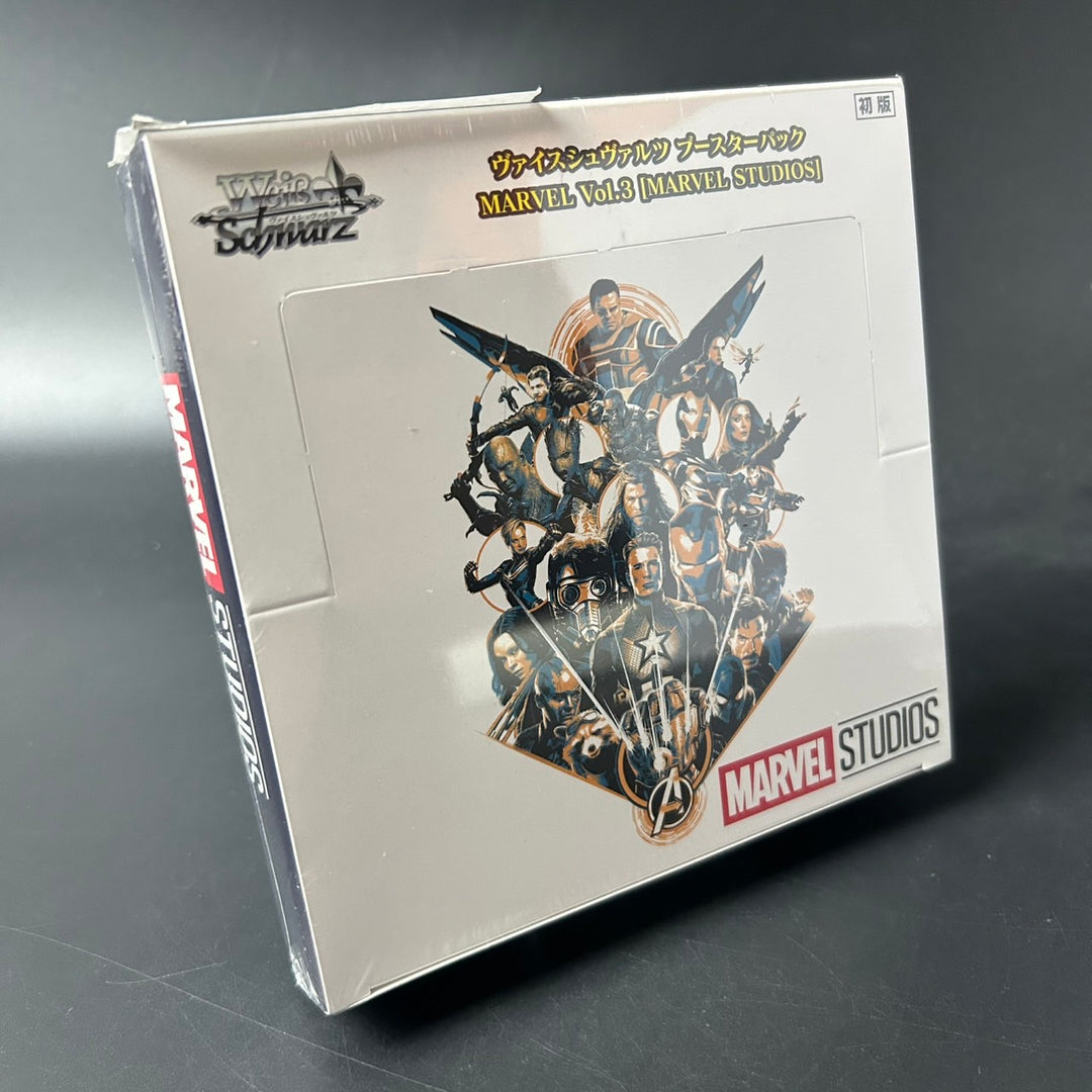 Weiss Schwarz MARVEL Vol.3 [MARVEL STUDIOS] Booster BOX Japanese 2025 Sealed New
