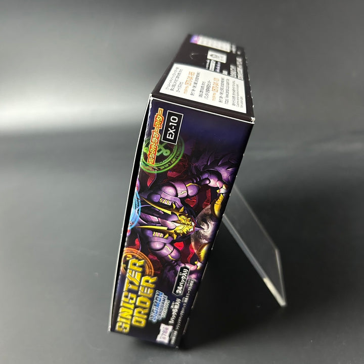 Digimon CCG SINISTER ORDER Extra Booster BOX EX-10 Japanese Sealed New