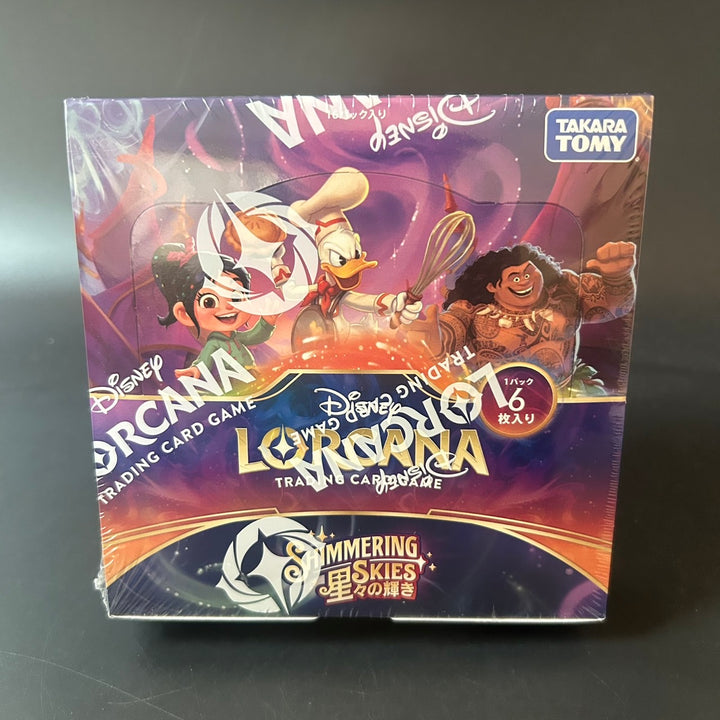 Disney Lorcana TCG Booster Shimmering Skies BOX Japanese Sealed New