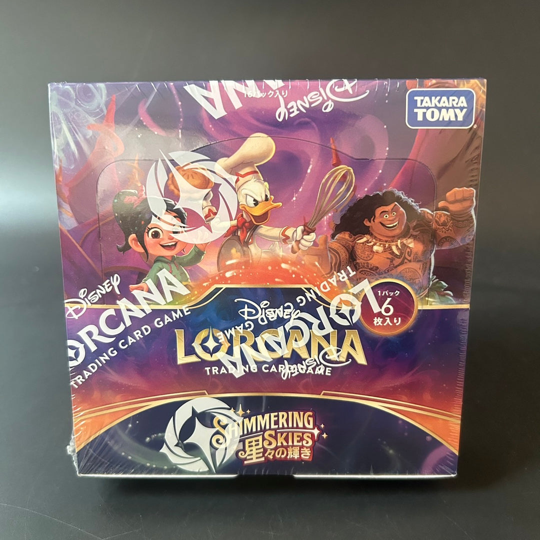Disney Lorcana TCG Booster Shimmering Skies BOX Japanese Sealed New