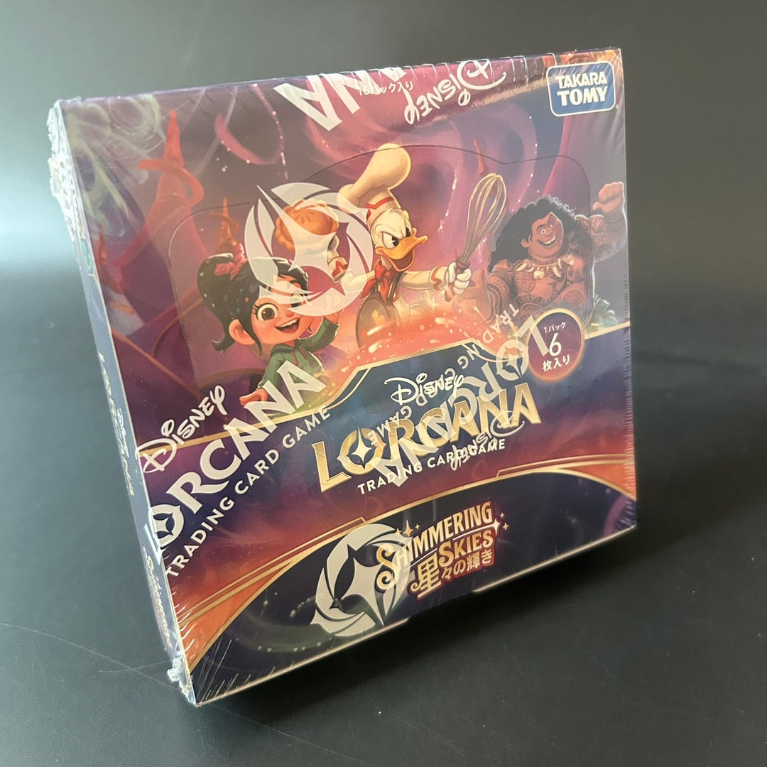 Disney Lorcana TCG Booster Shimmering Skies BOX Japanese Sealed New