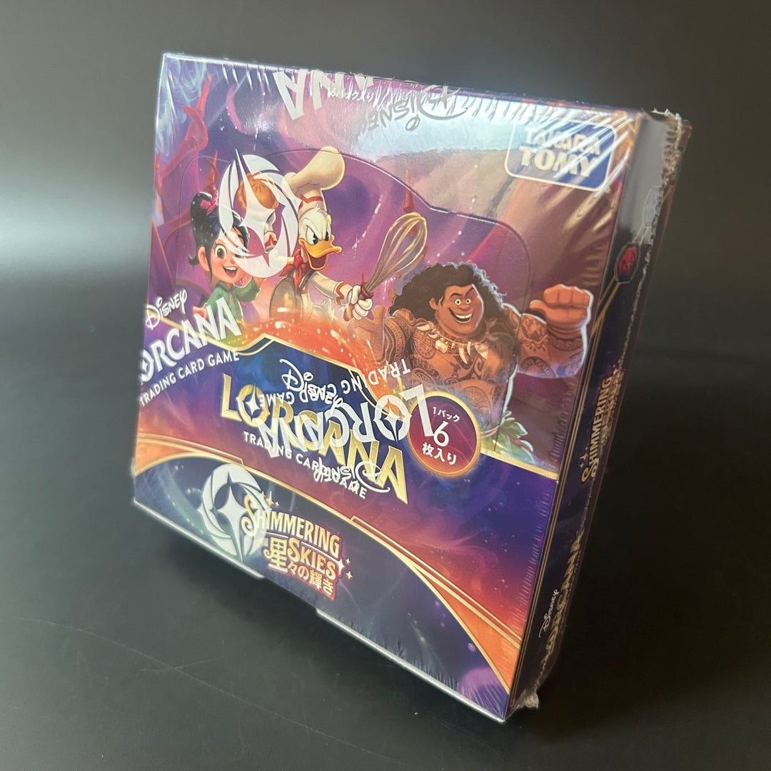 Disney Lorcana TCG Booster Shimmering Skies BOX Japanese Sealed New