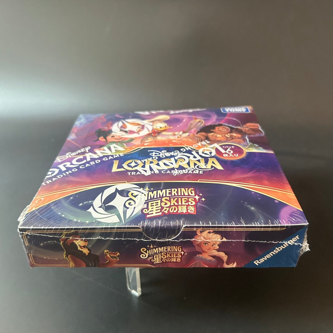 Disney Lorcana TCG Booster Shimmering Skies BOX Japanese Sealed New