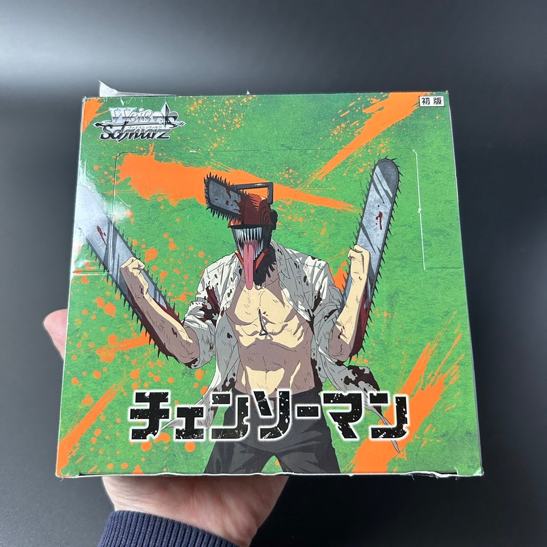 Weiss Schwarz Chainsaw Man Booster BOX New Factory Sealed BUSHIROAD Japan