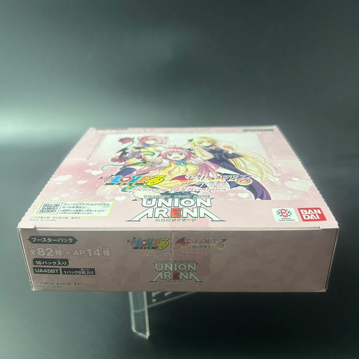UNION ARENA Booster Pack To Love-Ru Memory of Heroines UA45BT Sealed New