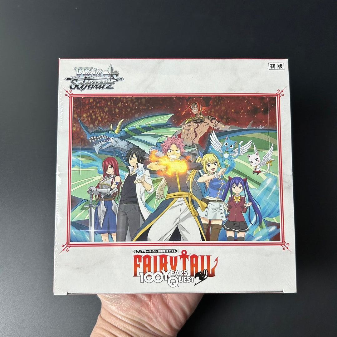 Weiss Schwarz Booster Pack Fairy Tail 100 Year Quest Box Japanese Edition New
