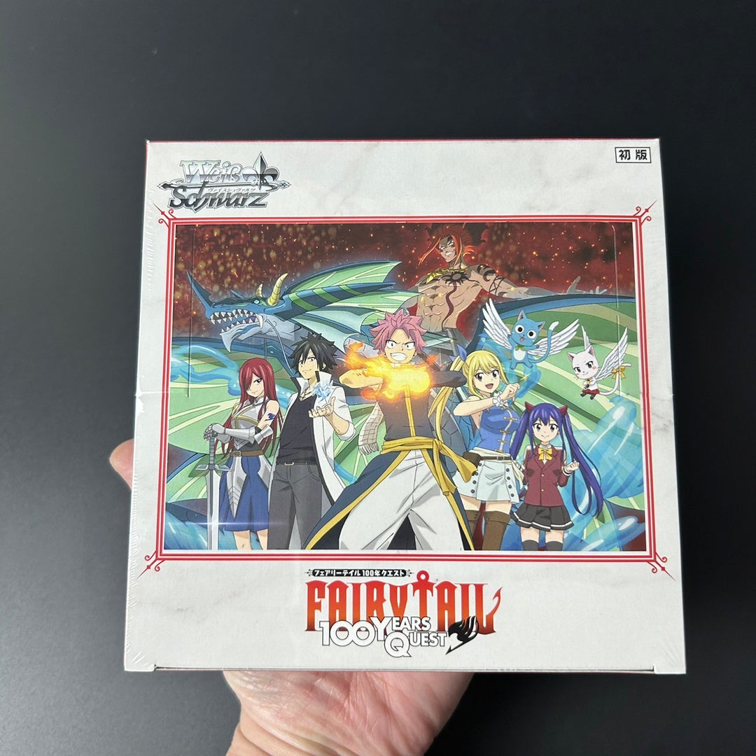 Weiss Schwarz Booster Pack Fairy Tail 100 Year Quest Box Japanese Edition New