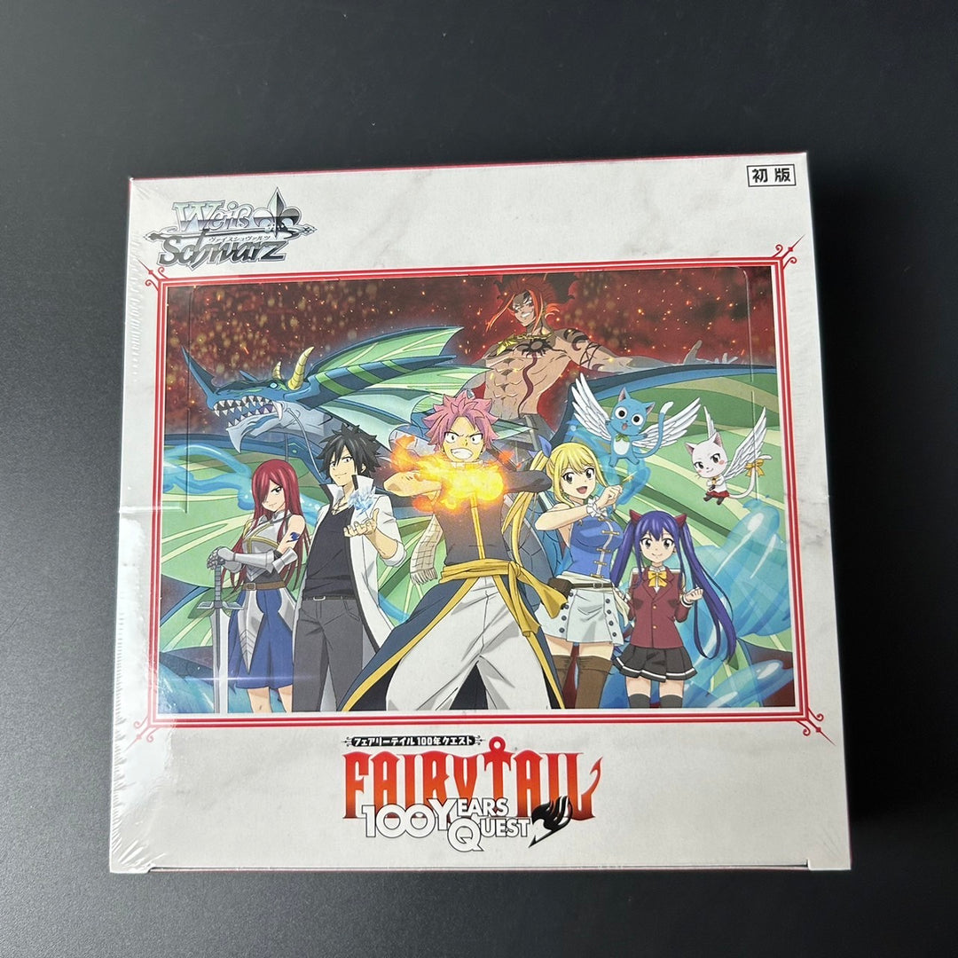 Weiss Schwarz Booster Pack Fairy Tail 100 Year Quest Box Japanese Edition New