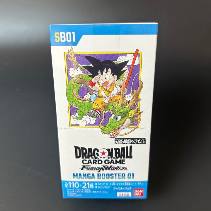 Dragon Ball SCG Fusion World MANGA BOOSTER 01 BOX SB01 Sealed New