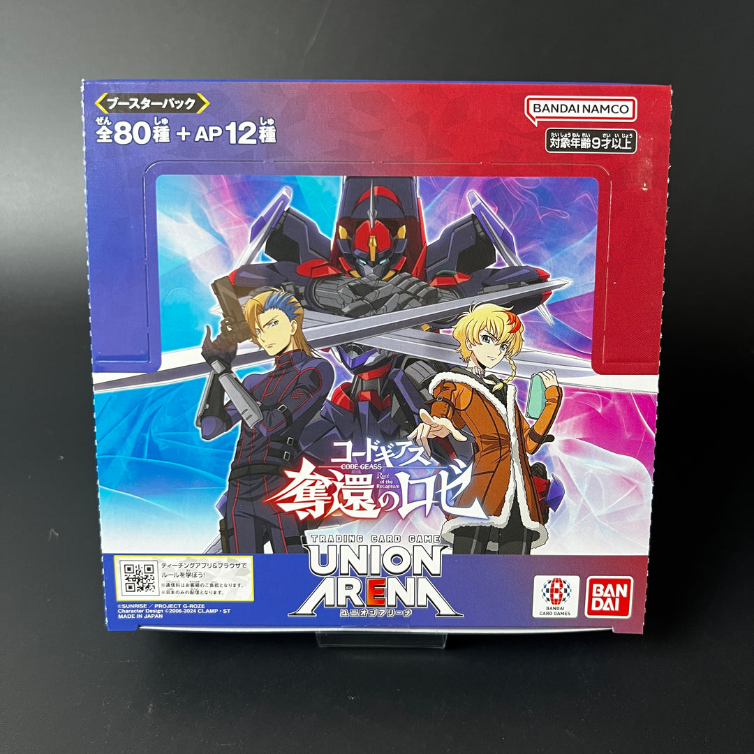 Union Arena Booster Pack Code Geass Retrieval of Rose UA34BT Booster Box New