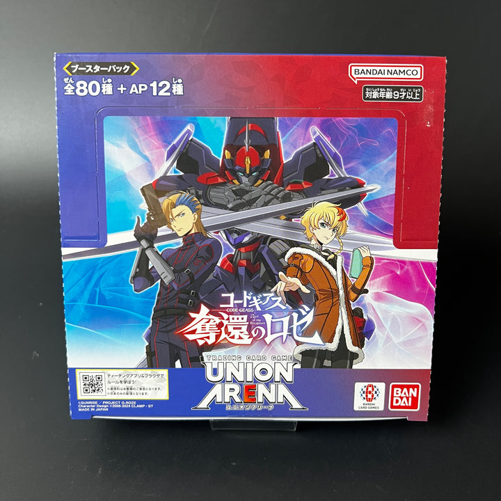 Union Arena Booster Pack Code Geass Retrieval of Rose UA34BT Booster Box New