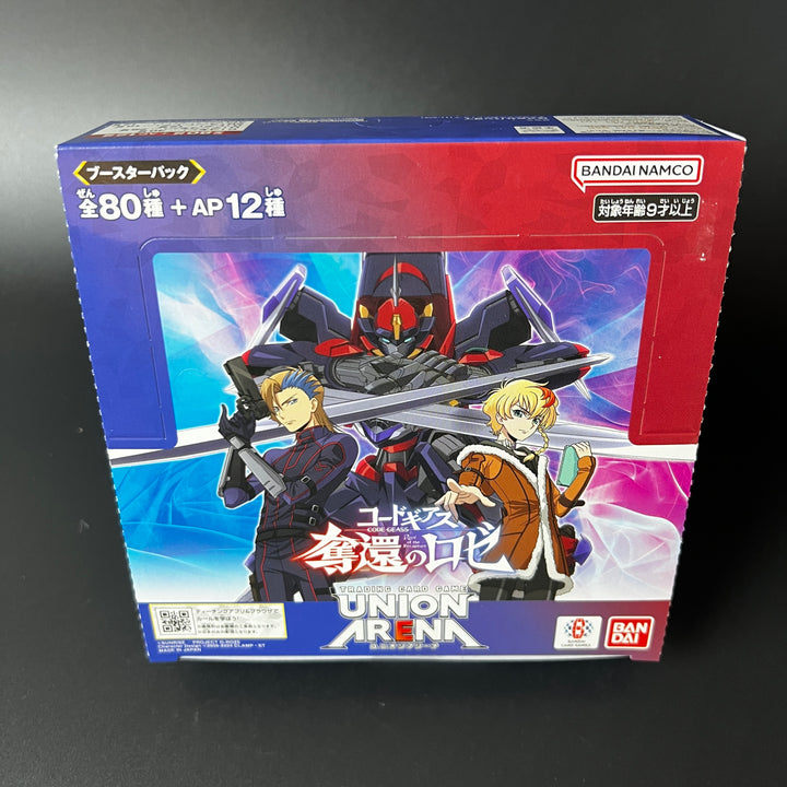 Union Arena Booster Pack Code Geass Retrieval of Rose UA34BT Booster Box New