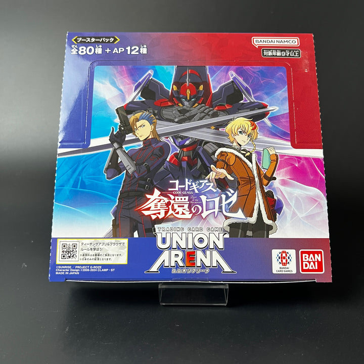 Union Arena Booster Pack Code Geass Retrieval of Rose UA34BT Booster Box New