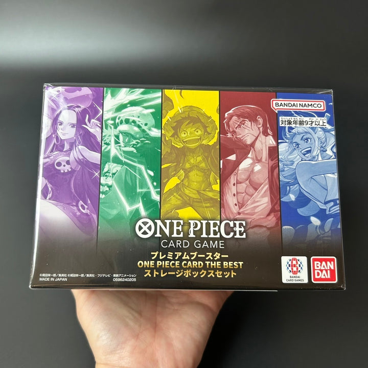 ONE PIECE CARD THE BEST Storage Box Japanese Edition 2024 Sealed New