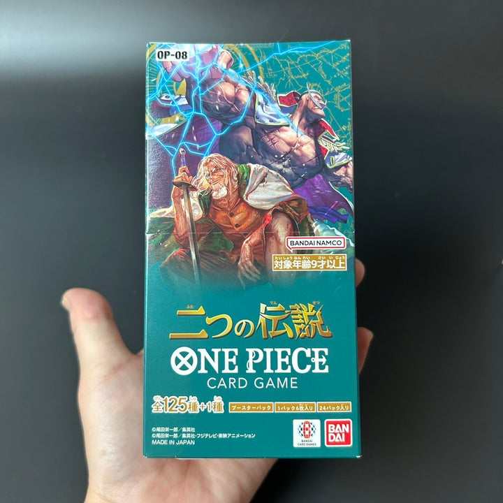 One Piece Card TCG OP-08 Two Legends Booster BOX New Sealed Japan