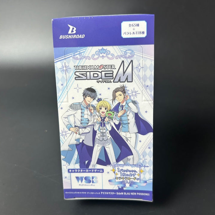 Weiss Schwarz Blau Idolmaster SideM BLAU NEW P@SSION!!! Booster BOX Sealed