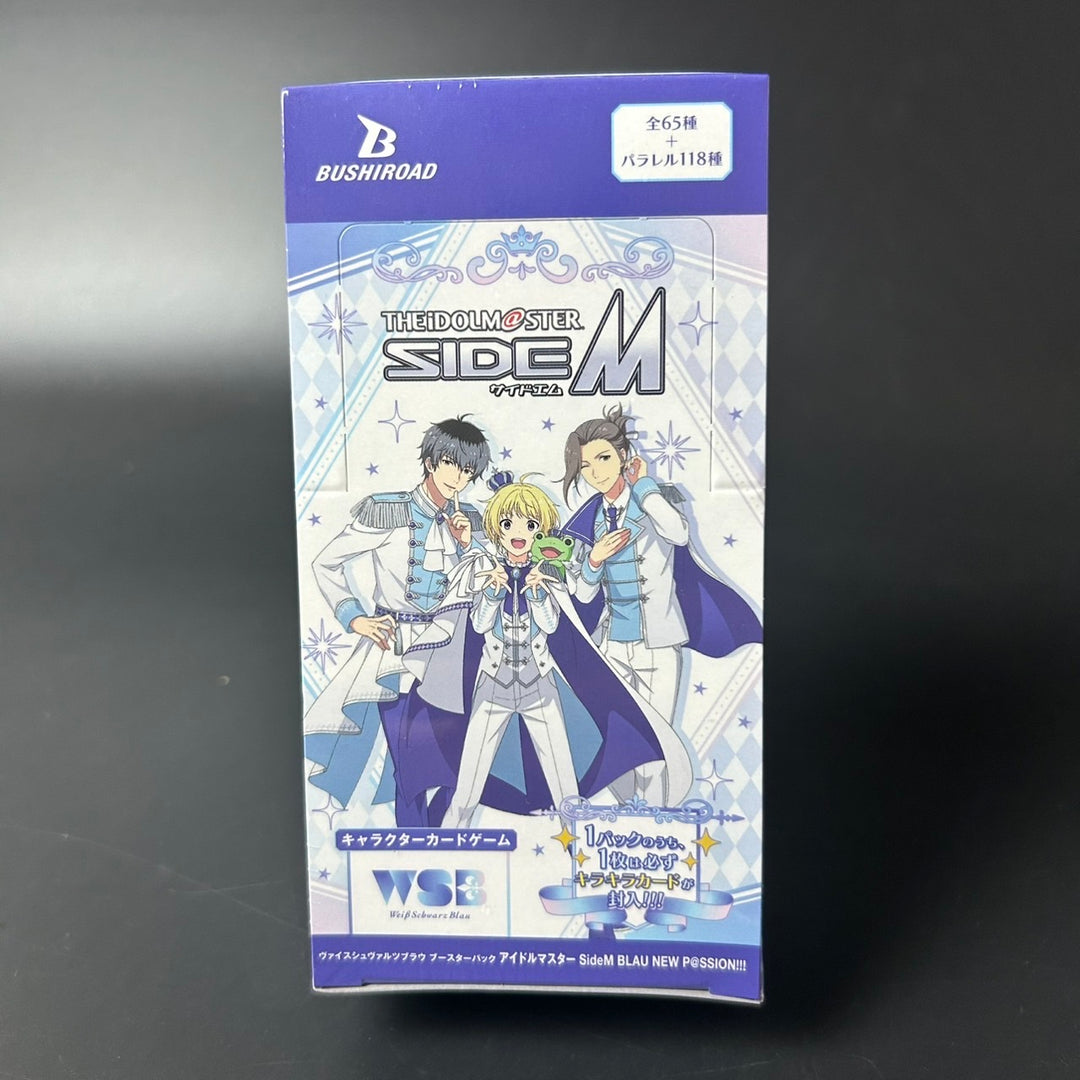 Weiss Schwarz Blau Idolmaster SideM BLAU NEW P@SSION!!! Booster BOX Sealed