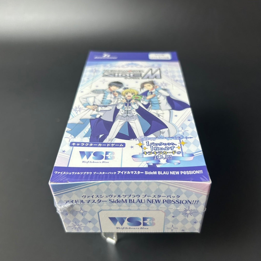 Weiss Schwarz Blau Idolmaster SideM BLAU NEW P@SSION!!! Booster BOX Sealed