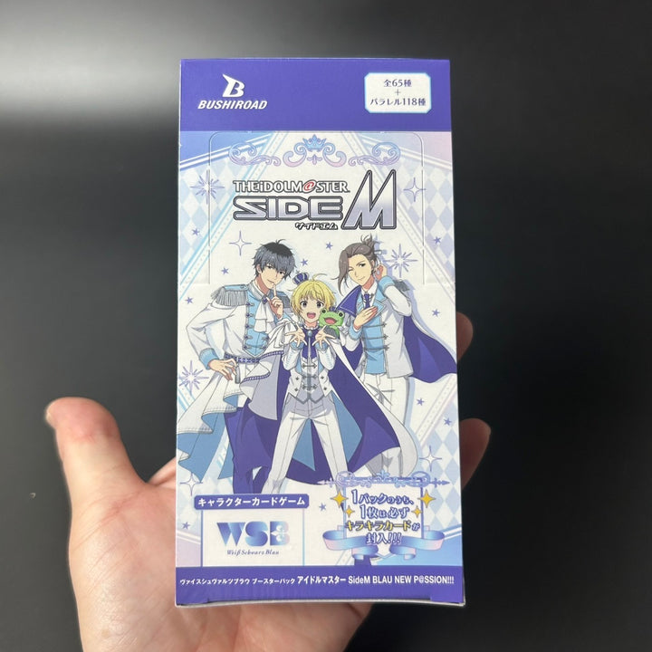 Weiss Schwarz Blau Idolmaster SideM BLAU NEW P@SSION!!! Booster BOX Sealed