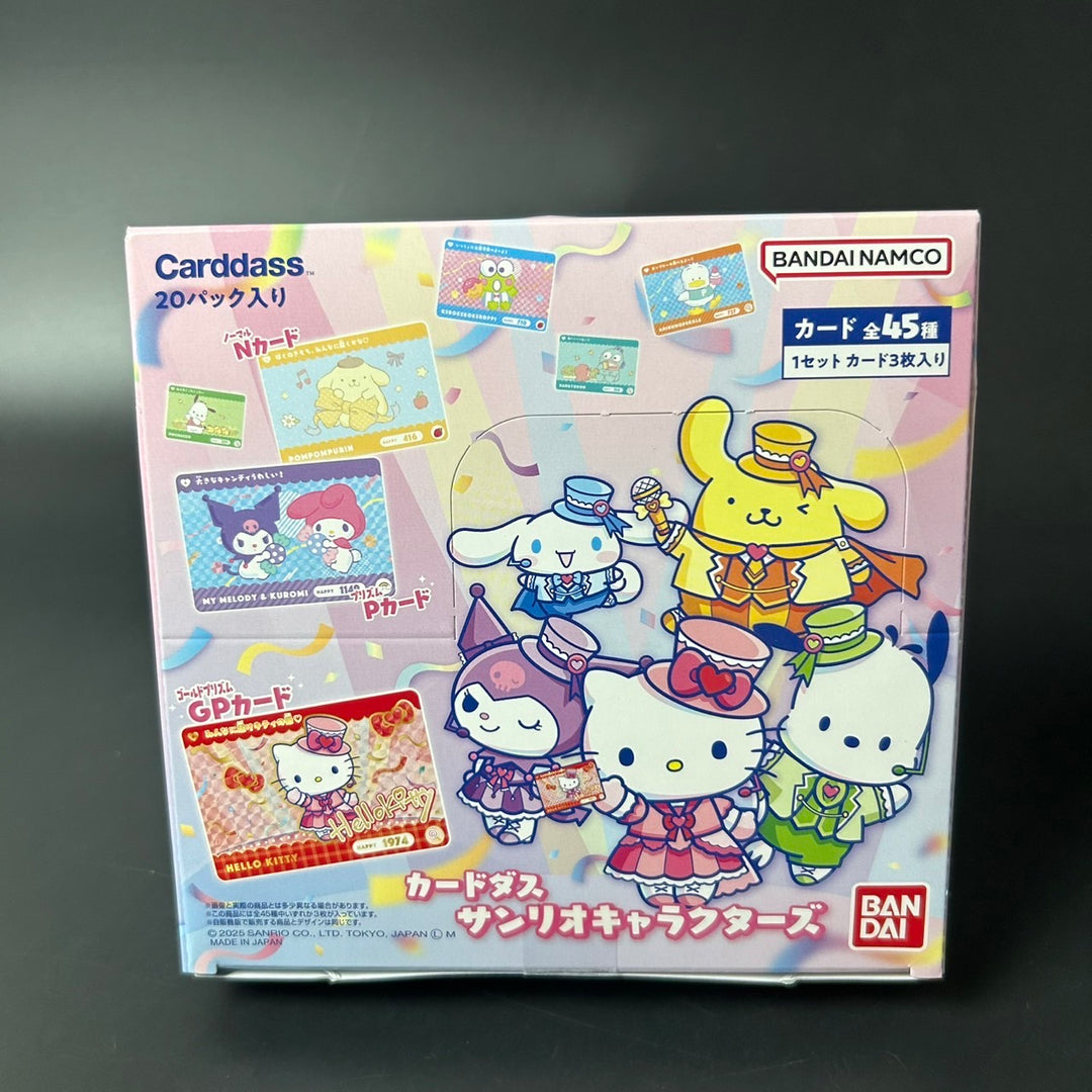 BANDAI Carddass Sanrio Characters Box Sealed New Japanese Edition