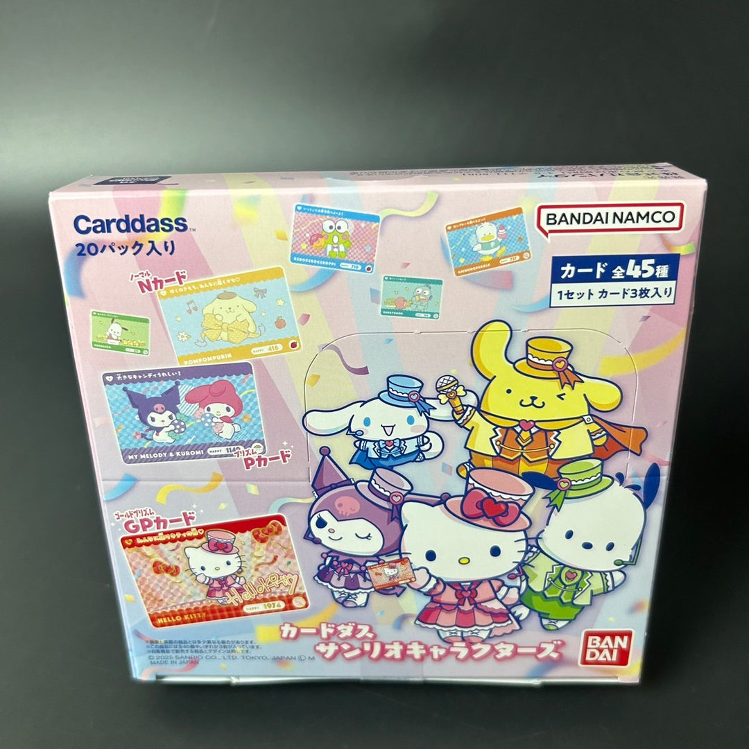 BANDAI Carddass Sanrio Characters Box Sealed New Japanese Edition