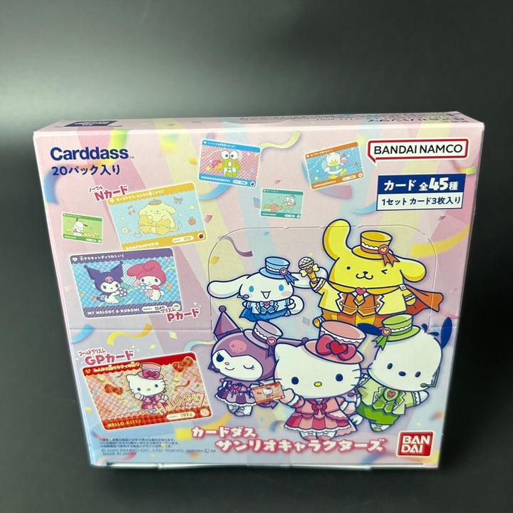 BANDAI Carddass Sanrio Characters Box Sealed New Japanese Edition