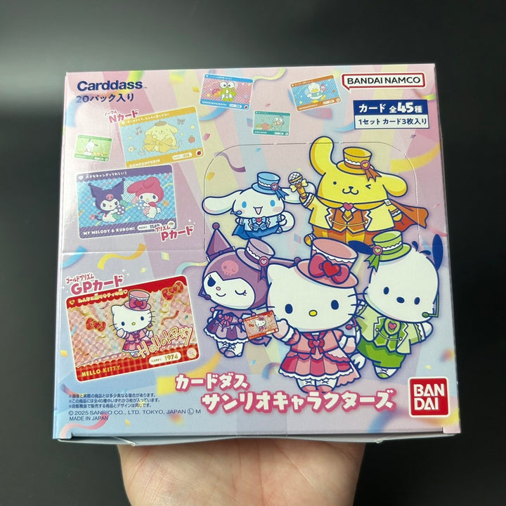 BANDAI Carddass Sanrio Characters Box Sealed New Japanese Edition