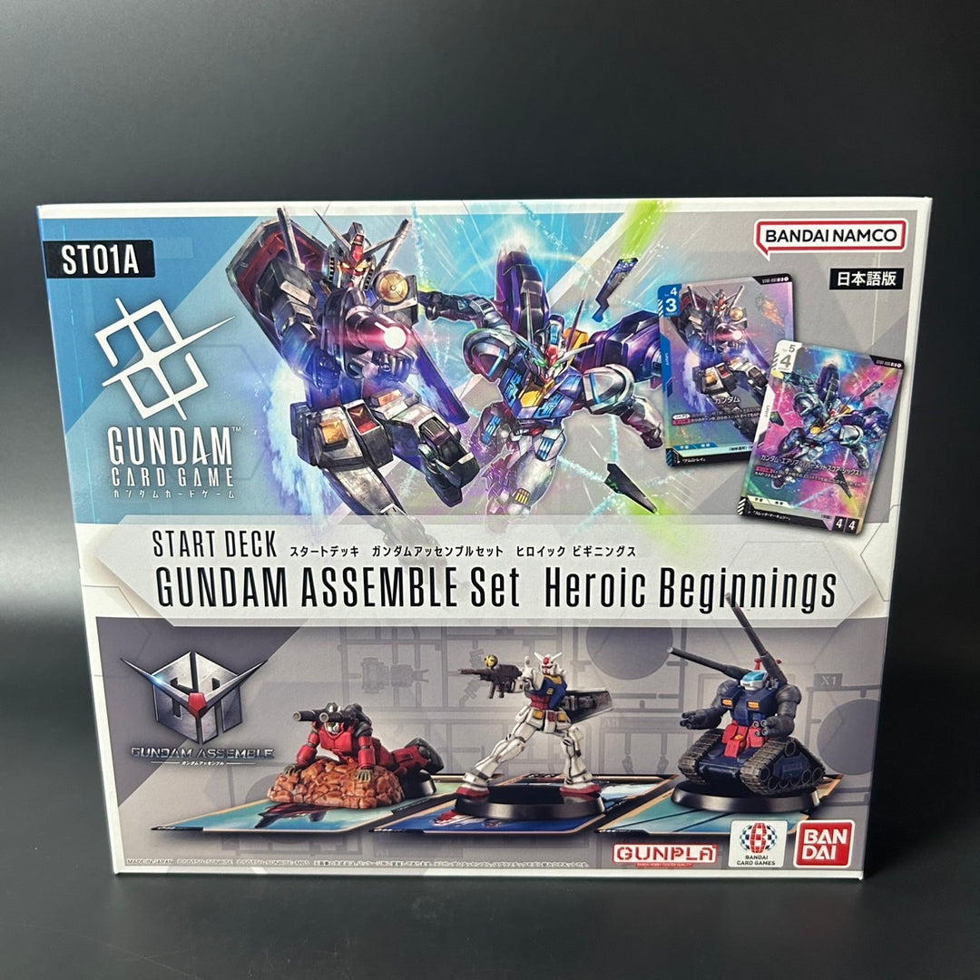 Gundam Card Game Start Deck GUNDAM ASSEMBLE Set Heroic Beginnings ST01A Japanese
