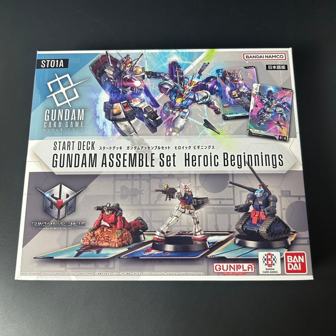 Gundam Card Game Start Deck GUNDAM ASSEMBLE Set Heroic Beginnings ST01A Japanese
