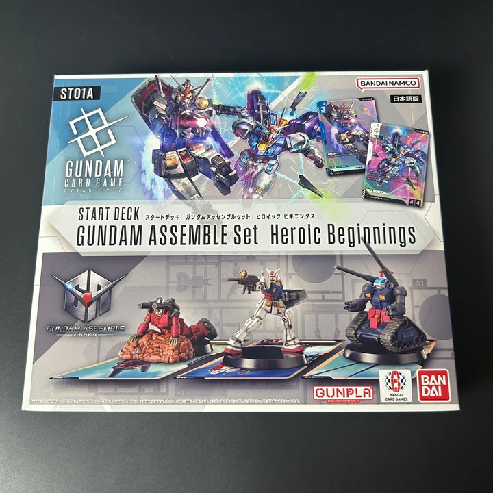 Gundam Card Game Start Deck GUNDAM ASSEMBLE Set Heroic Beginnings ST01A Japanese