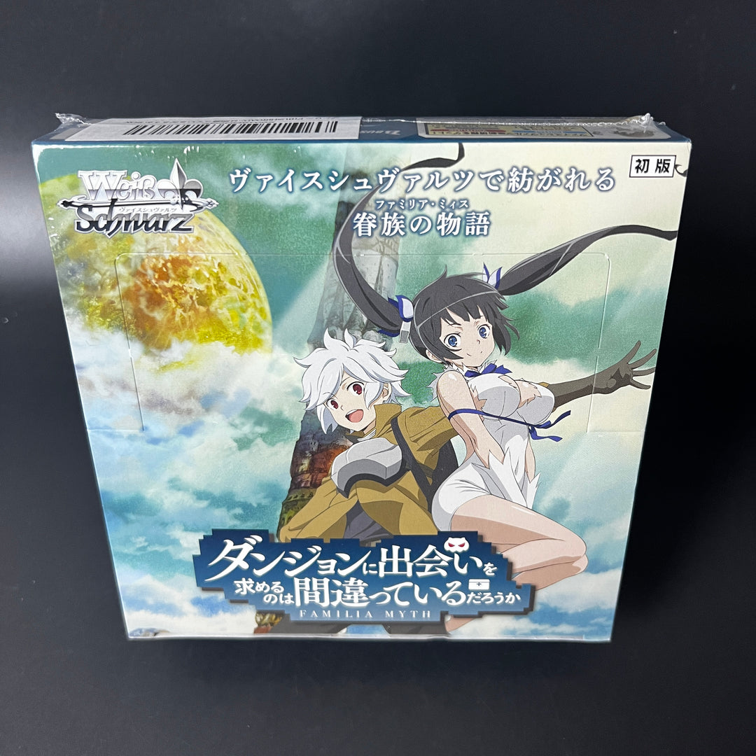 Weiss Schwarz Is It Wrong To Pick Up Girls In A Dungeon? Booster BOX Japanese Edition 2021 Sealed New