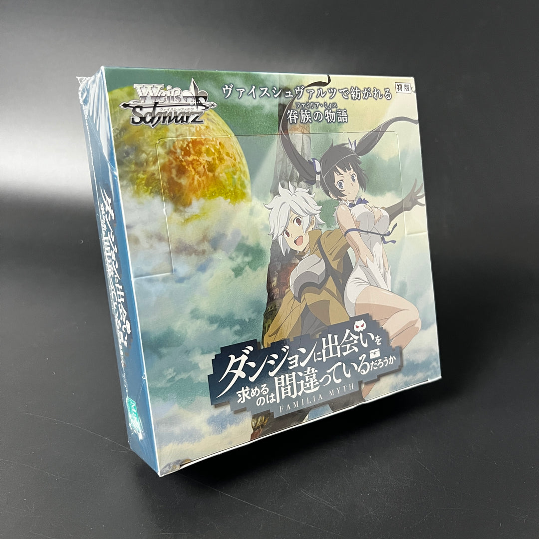 Weiss Schwarz Is It Wrong To Pick Up Girls In A Dungeon? Booster BOX Japanese Edition 2021 Sealed New