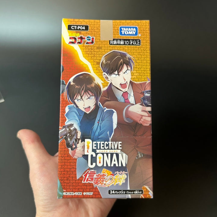 Detective Conan TCG CT-P04 Case-Booster 04 Bonds of Faith (Partner) Box