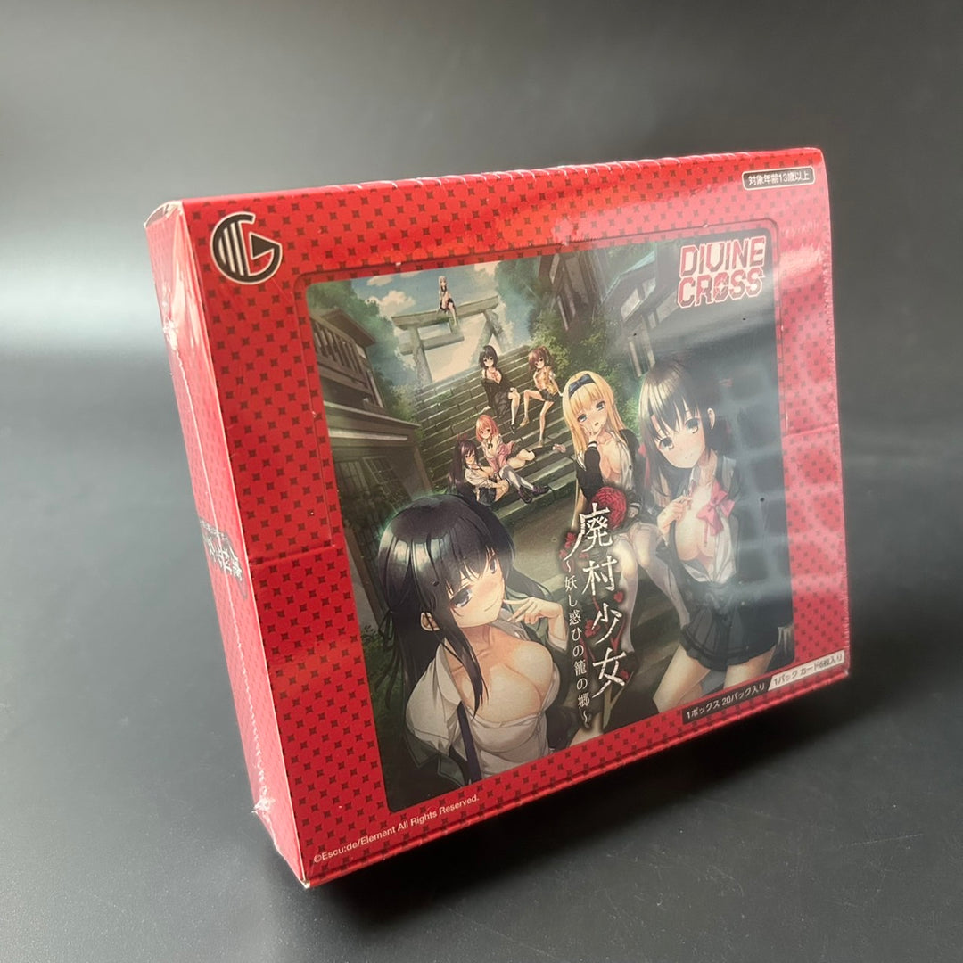 DIVINE CROSS Abandoned Village Girl Booster BOX HSSJ-01 TCG Japanese Sealed New