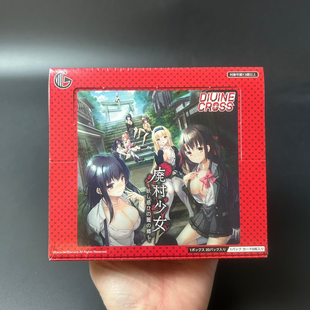 DIVINE CROSS Abandoned Village Girl Booster BOX HSSJ-01 TCG Japanese Sealed New