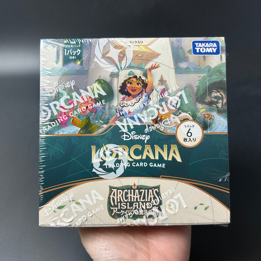 Disney Lorcana TCG Archazias Island Booster BOX Japanese Edition 2025 Sealed New