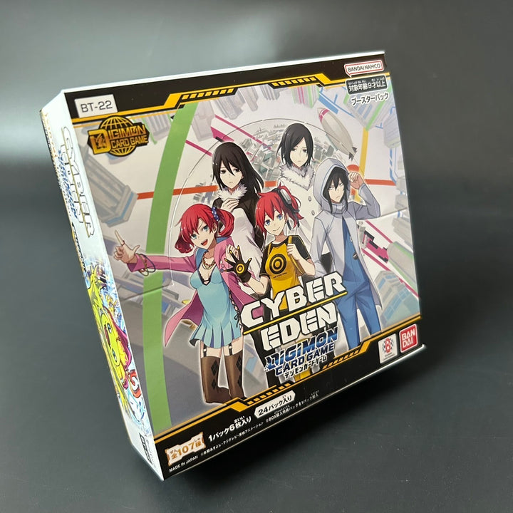 DIGIMON CARD GAME CYBER EDEN BT-22 Booster BOX Japanese Sealed New