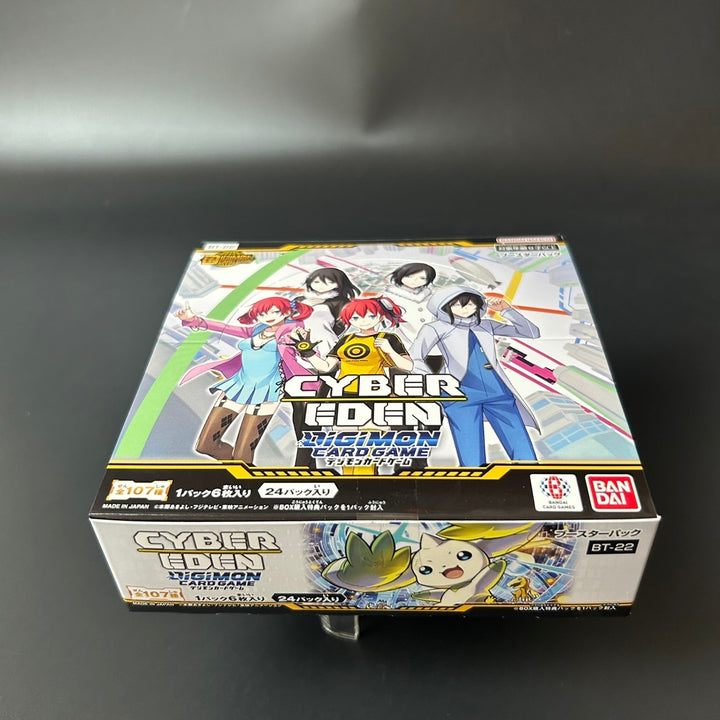 DIGIMON CARD GAME CYBER EDEN BT-22 Booster BOX Japanese Sealed New