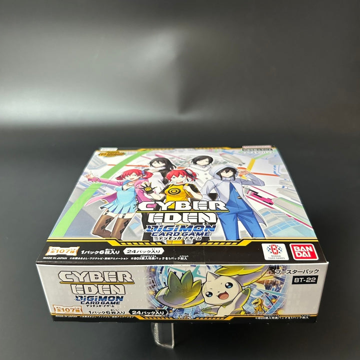DIGIMON CARD GAME CYBER EDEN BT-22 Booster BOX Japanese Sealed New