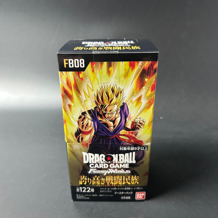 Dragon Ball SCG FUSHION WORLD Proud Warrior Race FB08 Booster BOX New