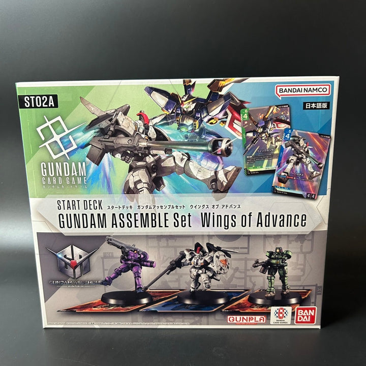 Gundam Card Game Start Deck GUNDAM ASSEMBLE Set Wings of Advance ST02A Japanese