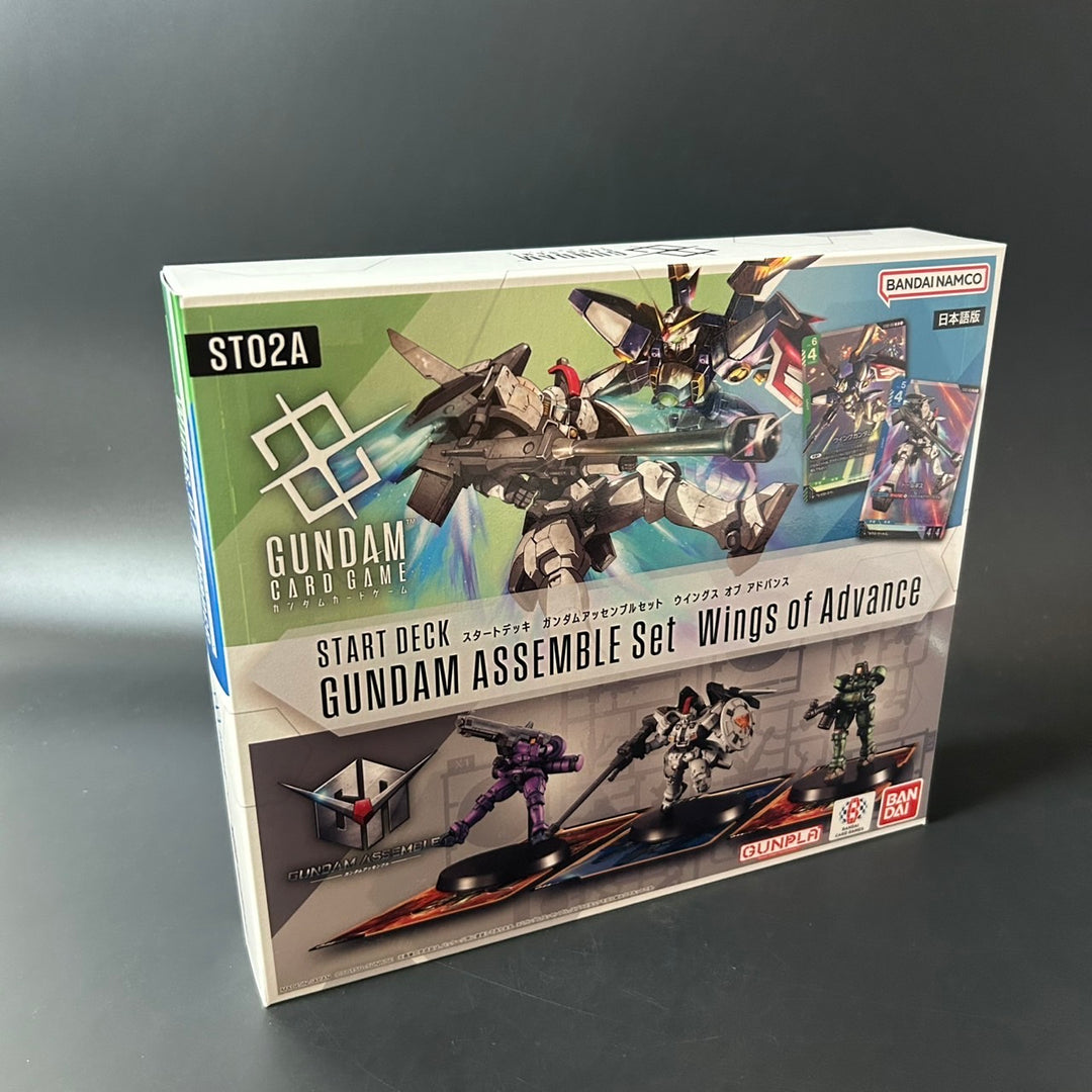 Gundam Card Game Start Deck GUNDAM ASSEMBLE Set Wings of Advance ST02A Japanese