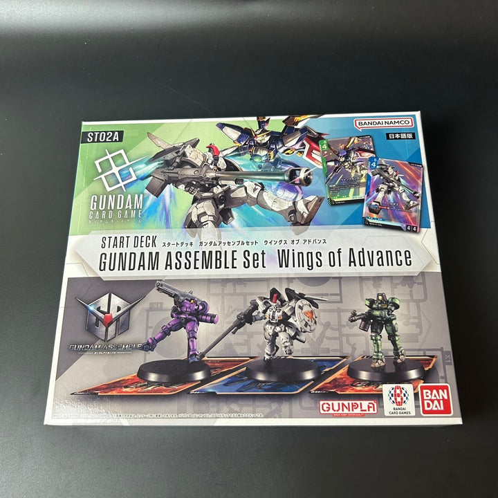 Gundam Card Game Start Deck GUNDAM ASSEMBLE Set Wings of Advance ST02A Japanese