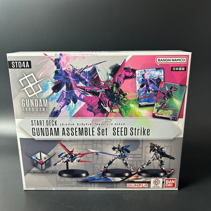 Gundam Card Game Start Deck GUNDAM ASSEMBLE Set SEED Strike ST04A Japanese