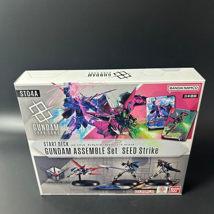 Gundam Card Game Start Deck GUNDAM ASSEMBLE Set SEED Strike ST04A Japanese