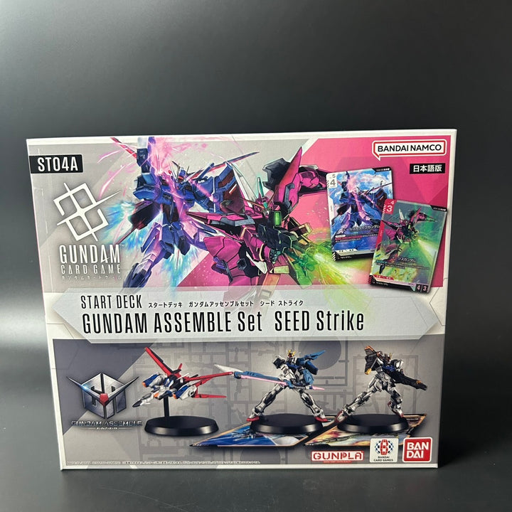 Gundam Card Game Start Deck GUNDAM ASSEMBLE Set SEED Strike ST04A Japanese